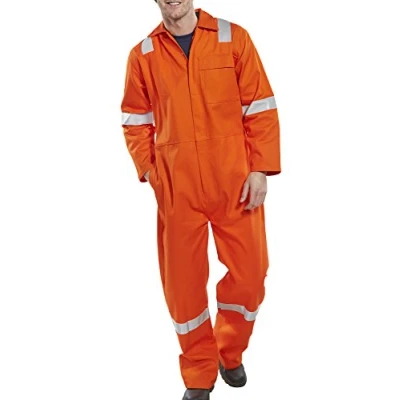 Image of FIRE RETARDANT NORDIC DESIGN BOILERSUIT ORANGE 56