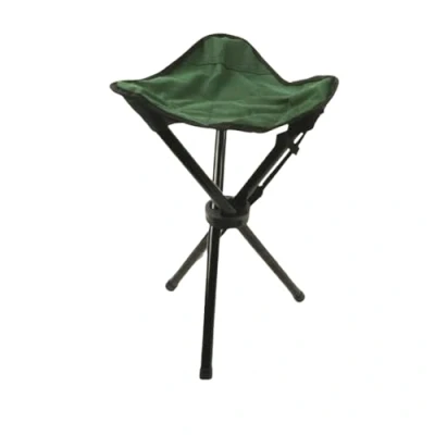 Image of Garden Mile camping chair Lightweight Foldable Seat with cup holder and carry bag Folding Outdoor portable for fishing, camping, parties, barbecue (1, Green Stool, Regular)