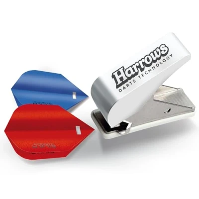 Image of Harrows Darts Flight Punch Accessories for Dart Flights, Stems, Shafts, Points I Professional