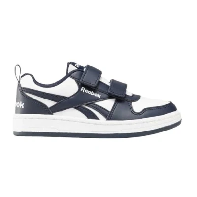 Image of Reebok Classic Royal Prime 2.0 Unisex Trainers for kids, Size: 1, Footwear white/vector navy High quality imitation leather