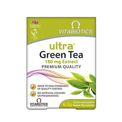 Image of Vitabiotics Ultra Green Tea 30 Tablets