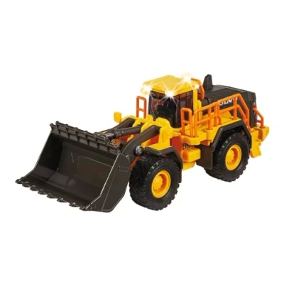 Image of Majorette 213723001 Police Grand Series Construction Volvo Wheel Loader L350H Die Cast, One Size