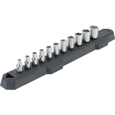 Image of CRAFTSMAN Socket Set, SAE, 1/4 Inch Drive, 6 Point, 11 Piece (CMMT12040)