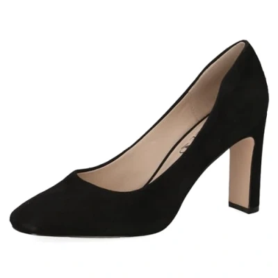 Image of CAPRICE Women&#039;s 9 22402 42 Pump, Black (Black Suede), 6 UK