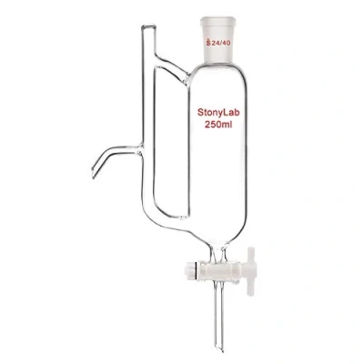 Image of stonylab Water Oil Receiver Separator with 24/40 Lab Supply, 250 ml