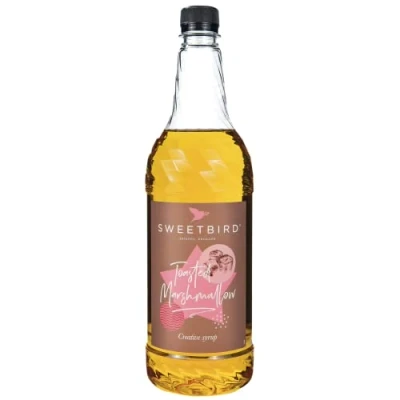 Image of Sweetbird SUGAR FREE Peach Iced Tea Syrup (1 litre) Vegan Friendly