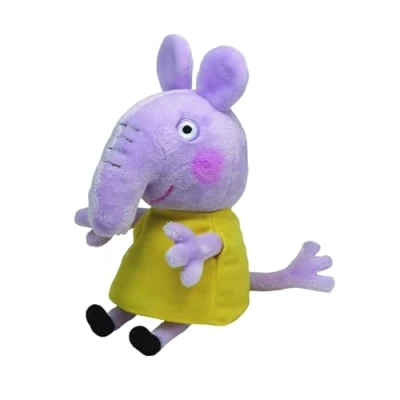 Image of TY 46173 Peppa Pig Plush Emily Elephant, Multicolored, 6&quot;