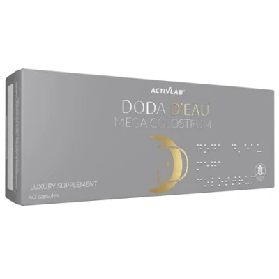 Image of Activlab DODA D&#039;eau Mega Colostrum, 60 Capsules Immune System, intestinal Health, Regeneration, Skin Health Vitamins and Minerals, Fatigue Stress, immunoglobulin G, lactoferrin