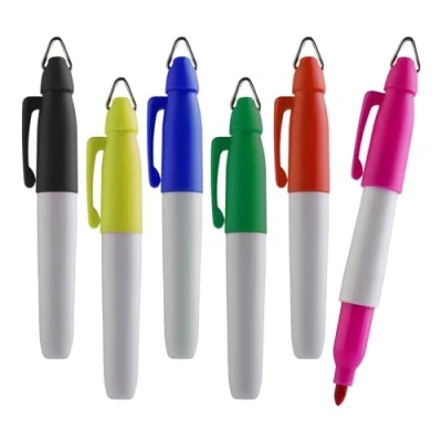 Image of TH Golf Mini Permanent Markers Assorted Colours Fine Point 6 Count (Mixed)