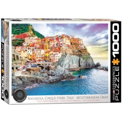 Image of EuroGraphics 6000 0786 Cinque Terre Manarola, Italy Puzzle, Various, 48 x 68 cm