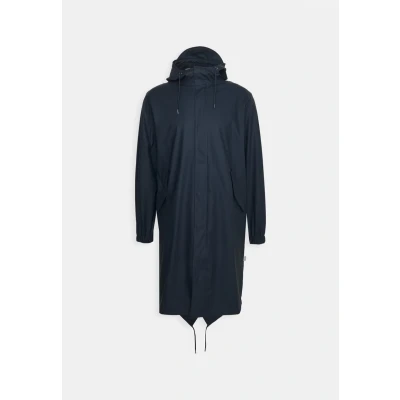 Image of Rains Fishtail Waterproof jacket, Size: XS, Navy