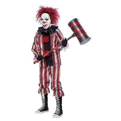 Image of California Costumes Nightmare Clown Child Costume Medium