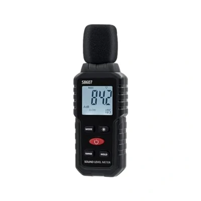 Image of Mcbazel Digital Sound Level Meter,Noise Meter Tester 30 130dB Measuring Range with A Weighting,LCD Display,Data Hold,Use for Home/factories
