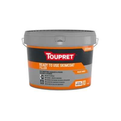 Image of Toupret Ready to use Skimcoat Filler 10kg
