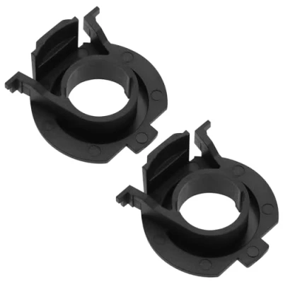Image of ECSiNG 2Pcs H7 Led Headlight Bulb Adapter Retainer Compatible with Discovery Ford Focus 2017 Fiat 500