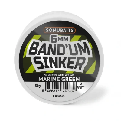 Image of Preston Sonubaits Band&#039;Um Sinkers Marine Green (6mm)