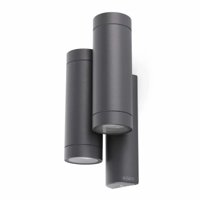 Image of Steps 4 Light Outdoor Wall Dark Grey IP44, GU10