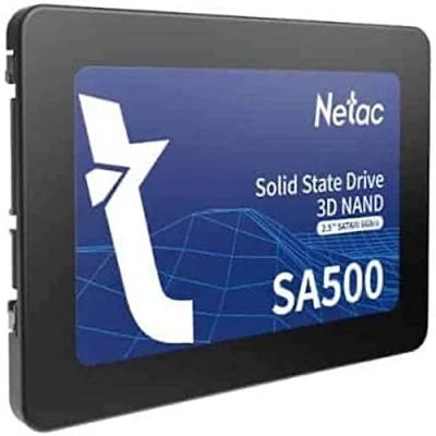 Image of Netac 128GB SA500 SSD, 2.5&quot;, SATA3, 3D TLC NAND, R/W 500/400 MB/s, 7mm