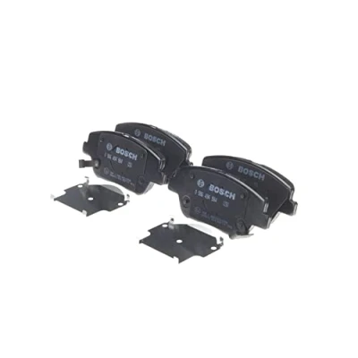 Image of 581012TA50, 581013QA50, 58101TA50 Brake pad set BOSCH 0 986 494 984 Low Metallic KIA: Optima / K5