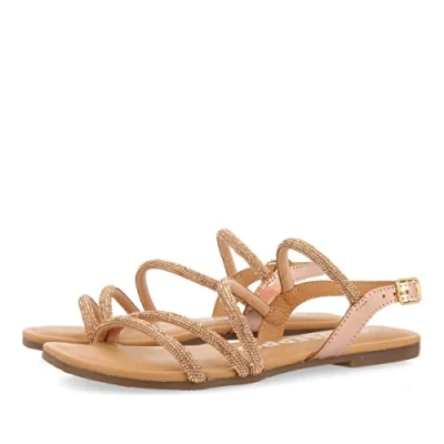 Image of GIOSEPPO Women&#039;s Jeceaba Sandal, Rose Gold, 4 UK