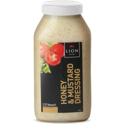 Image of Lion Honey &amp; Mustard Dressing 2.27ltr (Pack of 2)