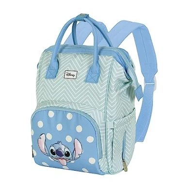 Image of Lilo and Stitch Lovely Mommy Backpack, Blue, 20 x 25 40 cm, Capacity L