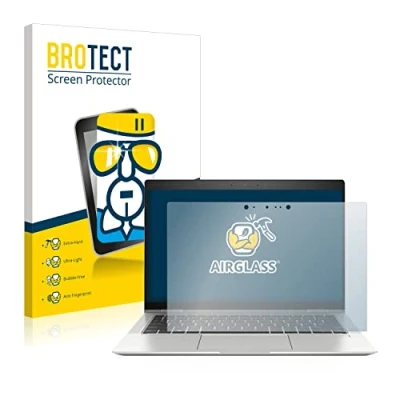 Image of brotect Glass Screen Protector Film compatible with HP EliteBook x360 1030 G4 Foil 9H Protection [Scratch Resistant, High Clarity]