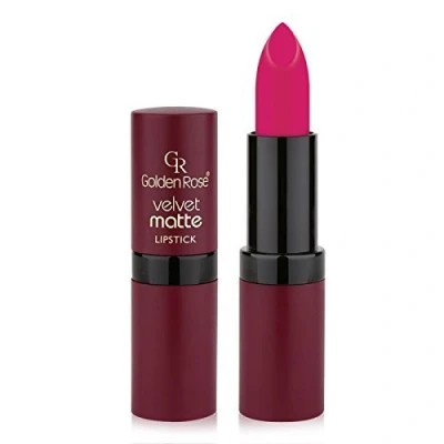 Image of Golden Rose Velvet Matte Lipstick 11 Cerise Violet by