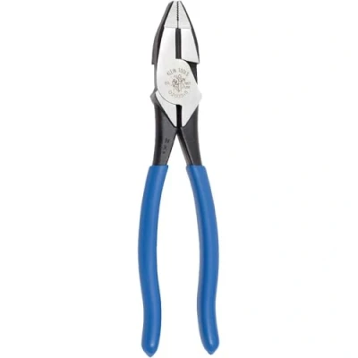 Image of Klein Tools D20008 Side Cutter, 0 V, Blue/Silver, 221 mm