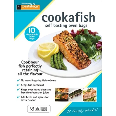 Image of cookafish 10 Disposable Easy Cook Oven Bags
