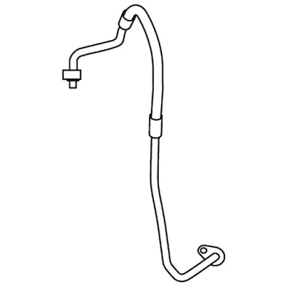Image of 1370300, 1465447, 1505596, 1741881, 3M5H19N601JD Air Conditioning Pipe MAHLE ORIGINAL AP 85 000P FORD: Focus 2, 2 Kombi, C Max