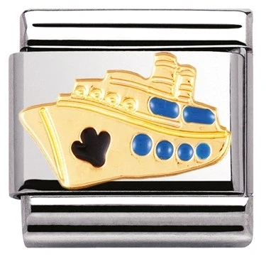 Image of Nomination Cruise Ship Charm Stainless Steel