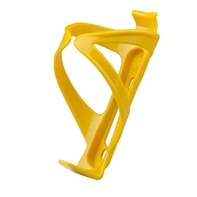 Image of Geminimall Bike Water Bottle Cage Lightweight &amp; Strong Bicycle Holder Quick Easy to Mount For Road Mountain Bikes Yellow