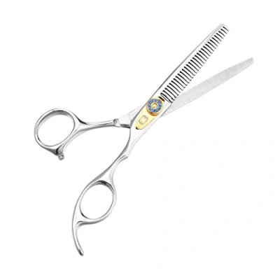 Image of Filhome Thinning Scissors for Dogs, Professional Shears Pets Double Sided Blades Stainless Steel Pet Cat Grooming Dogs Cats