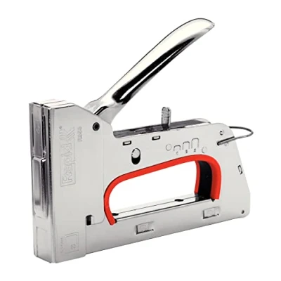Image of Rapid Heavy Duty Manual Staple Gun PRO R353 for No. 53 Staples, Fabric with 3 Step Force Adjuster, Easy Squeeze Trigger, and Ergonomic Handle, Made In Sweden (10640125)