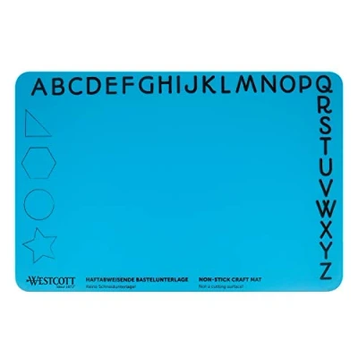Image of Westcott Adult Craft Pad, Blue, 304 x 454 mm