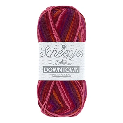 Image of Scheepjes Downtown 401 Sunset Yarn 5x50g