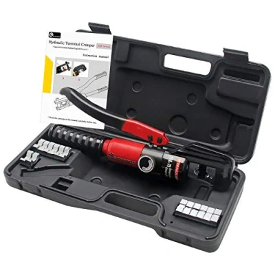 Image of CGOLDENWALL Hydraulic Crimping Pliers YQK 70 Mechanical Crimper 6T for Copper/Aluminum/Plastic/Pex/PB with Range of 6 70m㎡