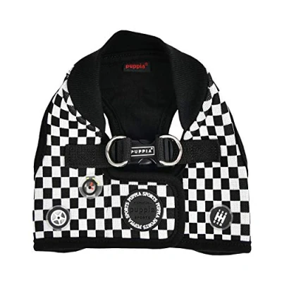 Image of Puppia Racer Harness B Black S