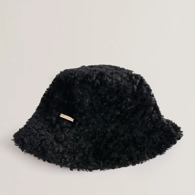 Image of Ted Baker Fluffyi Faux Shearling Bucket Hat