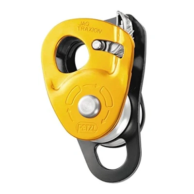 Image of Petzl P54 JAG TRAXION High Efficiency Double Progress Capture Pulley