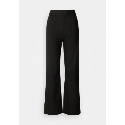 Image of Lindex Trousers Lykke Trousers, Women&#039;s, Size: 8, Black