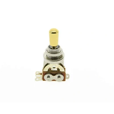 Image of KAISH LP Guitar 3 Way Toggle Switch with Gold Metal Tip for Epiphone Les Paul SG