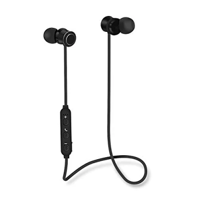 Image of GROOV E Metal Buds Wireless Bluetooth Earphones Black, Black