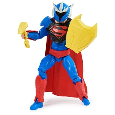 Image of DC Comics, Superman Man of Steel Action Figure, Adventures, 30.48cm, 9 Accessories, Collectible Superhero Kids’ Toys for Boys and Girls, Ages 4+