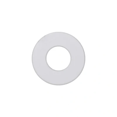 Image of Matt White Bezel for LED Centre Tilt Downlight Bell Lighting Firestay Duo