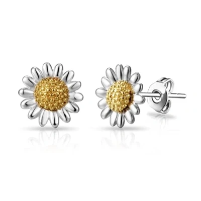 Image of Philip Jones Daisy Stud Earrings