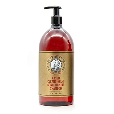 Image of Captain Fawcett Ricki Hall&#039;s Booze &amp; Baccy Shampoo (1 Litre)