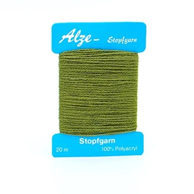 Image of Trimz Darning Wool, Olive Green, 20m