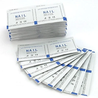 Image of Ukiyo 50/100/150/200pcs Gel Polish Remover Wraps Pads Foil Nail Art Cleaner Manicure w/ Acetone (100pcs)